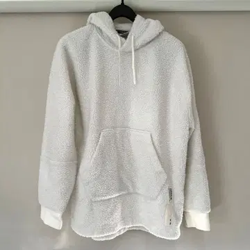 adidas 보아 후드티 트레포일 안감 메쉬 화이트 M