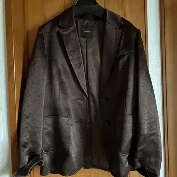 브라운 테일러드 자켓 nuans