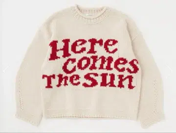 moussy LETTERED 스웨터 FREE IVOY