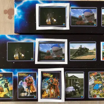 백 투 더 퓨처 포스터 3장 후류 복권 G상