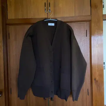 이에나 솔베 가디건 브라운