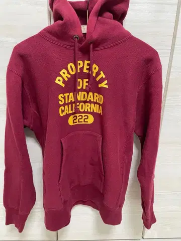 STANDARD CALIFORNIA 스탠다드 캘리포니아 후드티