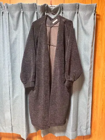 다크 그레이 롱 코트