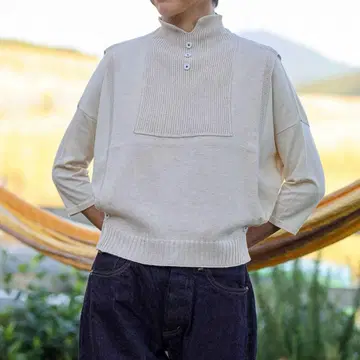 ANTIPAST 코튼 캐시미어 니트 베스트