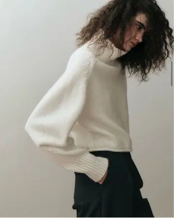 [ imperf. ] Contour Turtle Neck Knit