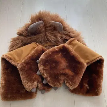 디즈니 미녀와 야수 비스트 팬캡 머플러 장갑