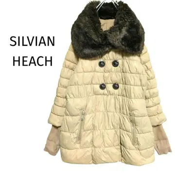 실비안 히치 / 퀼팅 자켓 에코 퍼 충전솜 점퍼 모에 소매