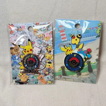 포켓몬 센터 한정판 로고 핀 배지 핀즈 포켓몬 센터