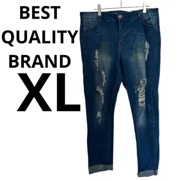 BEST QUALITY BRAND [ XL ] 데미지 데님 17 청바지