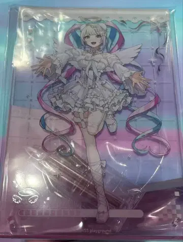 니디가 중국 팝업 한정판 천사와 악마 아크릴 플레이트 초텐짱