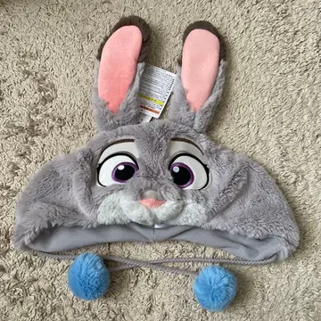 주토피아 주디 팬캡 디즈니 모자