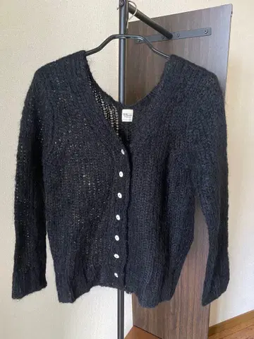 Ron Herman 모헤어 가디건 블랙