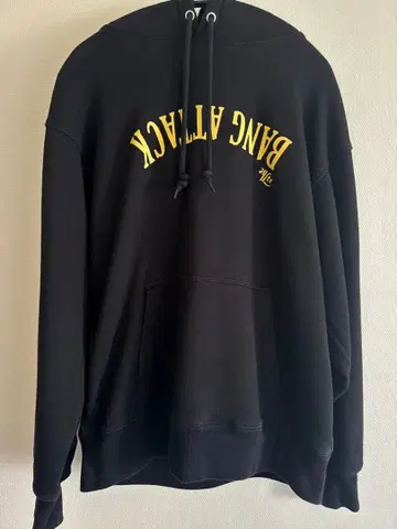 Chozen Lee & BANG ATTACK 후드티 블랙 L