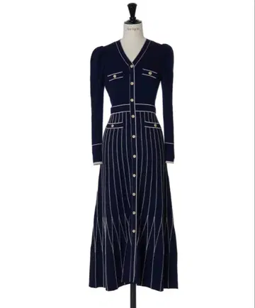 herlipto Suite Room Knit Long Dress