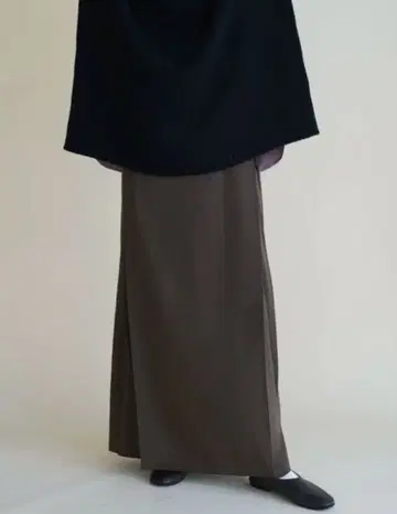 cristaseya 크리스타세야 플리츠 롱 스커트