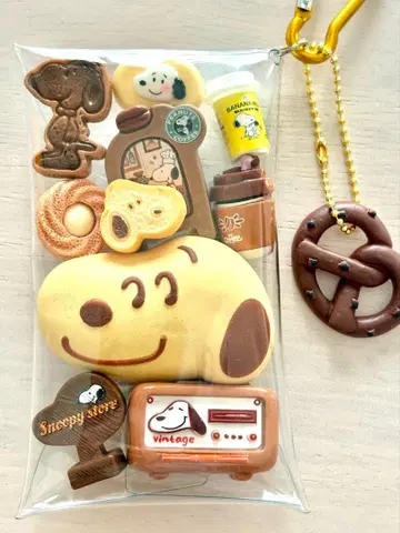 가챠 파우치 카페풍 데코레이션 부품 데코 부품