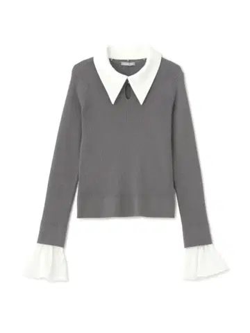 MARRON 에리카 커프스 리브 니트 JILL by JILL STUART