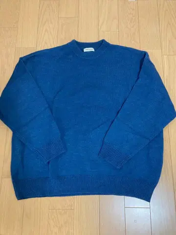 FREAK'S STORE 크루넥 니트 블루 L 사이즈