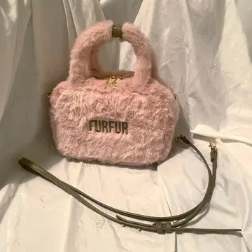 FURFUR 에코 퍼 스퀘어 보스턴 백