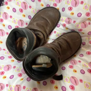 trippen 브라운 숏부츠