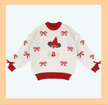 스웨터 여성용 원사이즈 디즈니 크리스마스 2025
