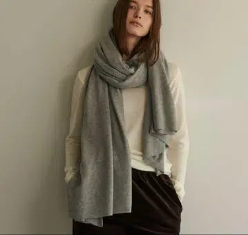 lounge WRAY 프리미엄 울 니트 랩 스톨 대형