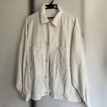 데님 자켓 화이트 자켓