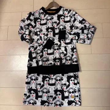 라우드마우스 레트로걸 스트레치 셋업 사이즈 L