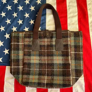 Glenalmond x Harris Tweed 토트백