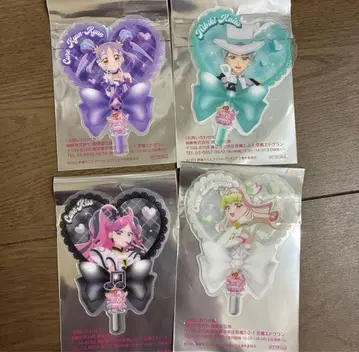 영화 키미토 아이돌 프리큐어 부채형 클리어 카드 큐어 키스 즈큔