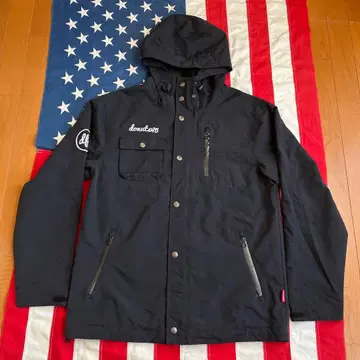 DONUTS 45 마운틴 후드티 / 나일론 자켓 XL 블랙