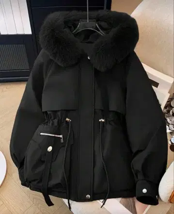 새상품 충전솜 퍼 포함 코트 인기 상품 따뜻한 셀렉