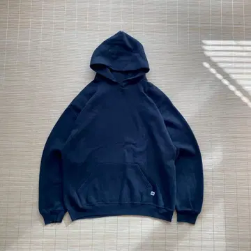 러셀 애슬레틱 블랙 후드티