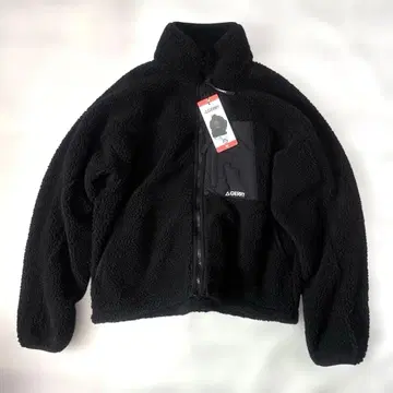 GERRY 블랙 플리스 자켓