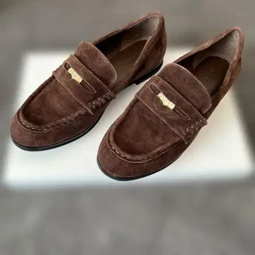 새상품급 slobe iena 코인 로퍼 브라운 박스 포함