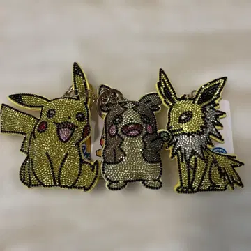 포켓몬 키라키라 키링 3개 세트