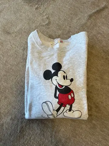 GOOD ROCK SPEED 미키마우스 그레이 트레이닝복