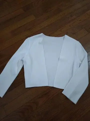 FOXEY 폭시 38 화이트 가디건 볼레로