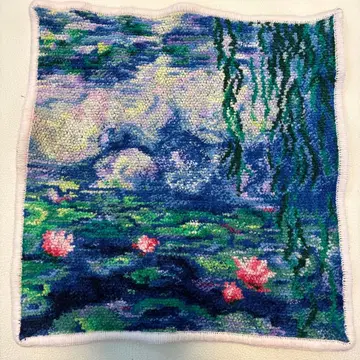 FEILER 모네 수련의 시간 손수건