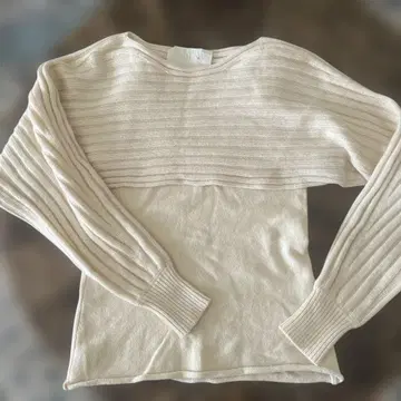 마이란 아이보리 캐시미어 스웨터