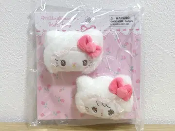 산리오 mikko 헤어 클립 무스 헬로키티 굿즈