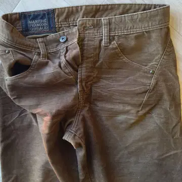 남성용 GIRBAUD 코듀로이 팬츠