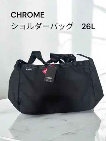 [ 새상품 ] 크롬 뉴스 페이퍼 메신저 백 26L 사이즈