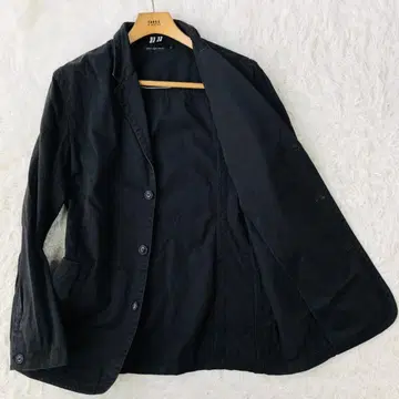 레어 XL 캘빈 클라인 진스 테일러드 자켓 블랙