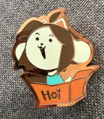 UNDERTALE 테미 핀 배지