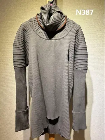 kudos 쿠도스 니트 그레이 남성용 터틀넥