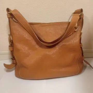 츠치야 가방 카멜 숄더백