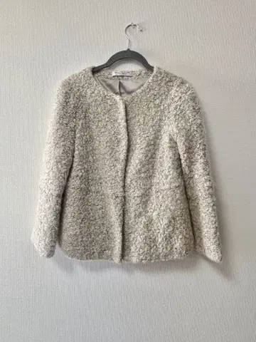 BEAUTY&YOUTH 노카라 자켓 루프 퍼