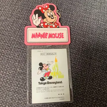 디즈니 프론티어 우드크라프트 카드 홀더 미키 미니