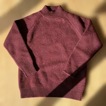 Easy Eat Life 노르딕 하이넥 스웨터 S